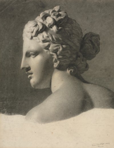 Tutkimus kipsivalusta a la bosse, 1806. tekijältä Frederic Millet