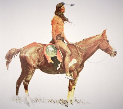 Cheyenne rohkea tekijältä Frederic Remington