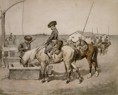 Amoorin kasakka tekijältä Frederic Remington