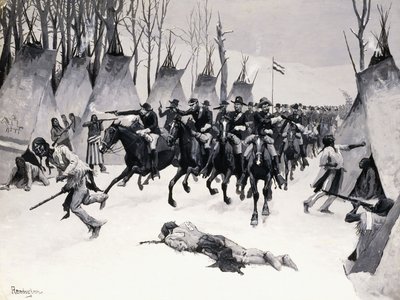 Rangaistus t tekijältä Frederic Remington