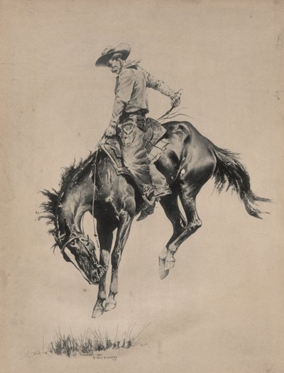 Bronco Buster tekijältä Frederic Remington
