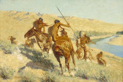 Buffalo Gunin jakso tekijältä Frederic Remington