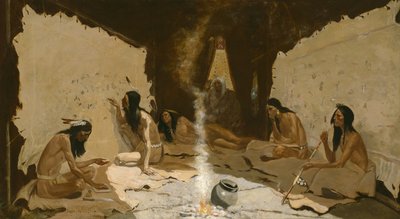 Heimojen historioitsijat, 1890-99 tekijältä Frederic Remington