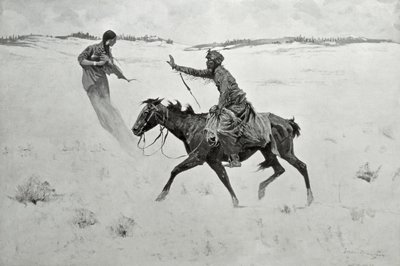 Miten määräys nro 6 hyväksyttiin, tai The Vision (Näky). tekijältä Frederic Remington