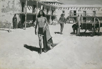 Vain iloisia katseita seurasi Lepakko tekijältä Frederic Remington