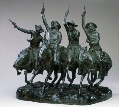 Off the Range - tulossa rukiin läpi tekijältä Frederic Remington
