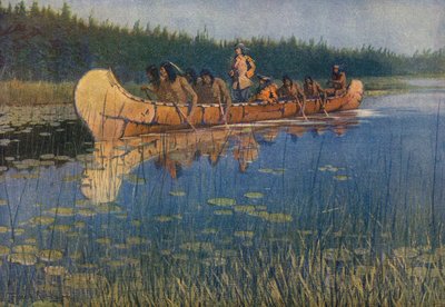 Pierre-Esprit Radisson. Frederic Remington. tekijältä Frederic Remington