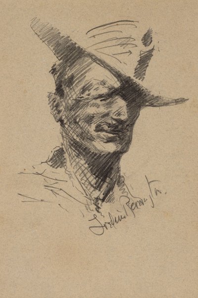 Omakuva tekijältä Frederic Remington