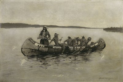 Tämä oli kohtalokas laivaantulo tekijältä Frederic Remington