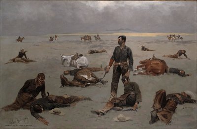 Mitä merkkitön lehmä maksaa tekijältä Frederic Remington