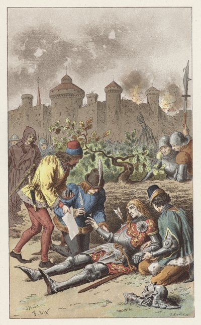 Tämä on Mainen suuri herttua (väri litho) tekijältä Frederic Theodore (after) Lix