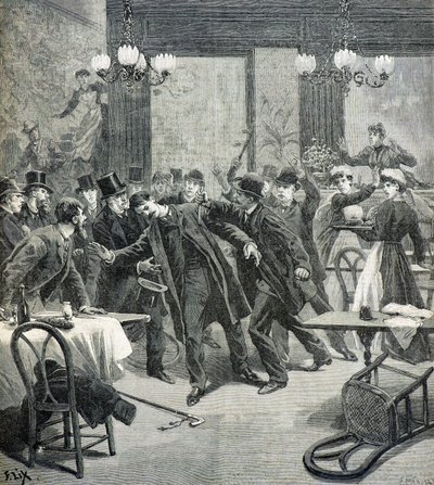 Anarkisti Leauthierin hyökkäys - tekijältä Frederic Theodore Lix