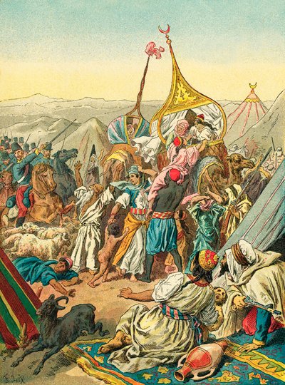 Abd El Kaderin heimon vangitseminen tekijältä Frederic Theodore Lix