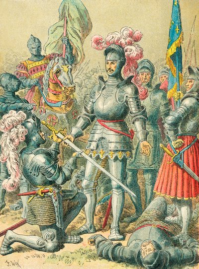 Kuningas Francis I Pavian taistelussa tekijältä Frederic Theodore Lix