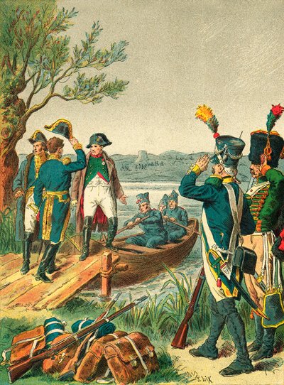 Napoleon ja Massena Lobaun saarella tekijältä Frederic Theodore Lix