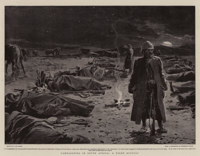 Kampanja Etelä-Afrikassa, A Night Bivouac tekijältä Frederic de Haenen
