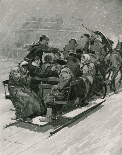 Julkinen kelkka, puolen pennin hinta tekijältä Frederic de Haenen