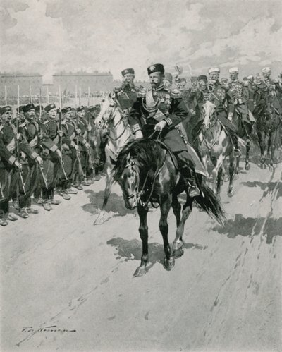 Tsaari arvioi joukkojaan tekijältä Frederic de Haenen