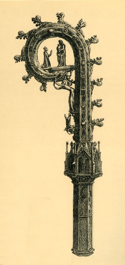 Reichenau Crozier, 1351, 1881. tekijältä Frederick Albert Slocombe