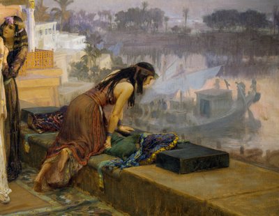 Kleopatra Philaen terasseilla tekijältä Frederick Arthur Bridgman