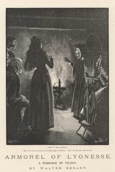 Armorel of Lyonesse, Tämän päivän romanssi, Walter Besant tekijältä Frederick Barnard