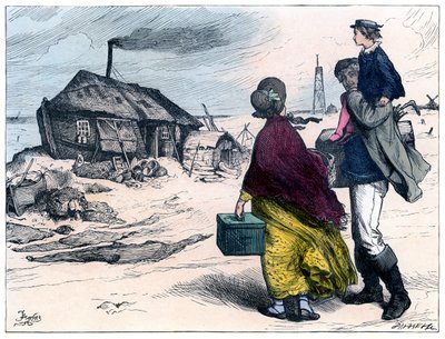 Charles Dickensin David Copperfield tekijältä Frederick Barnard