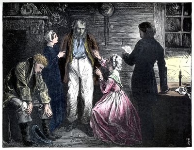 Charles Dickensin David Copperfield tekijältä Frederick Barnard