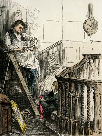 Dombey ja poika Charles Dickens tekijältä Frederick Barnard