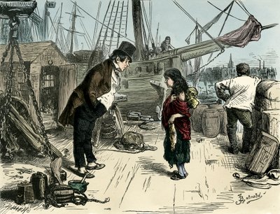 Dombey ja poika Charles Dickens tekijältä Frederick Barnard