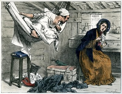 Charles Dickensin Old Curiosity Shop tekijältä Frederick Barnard