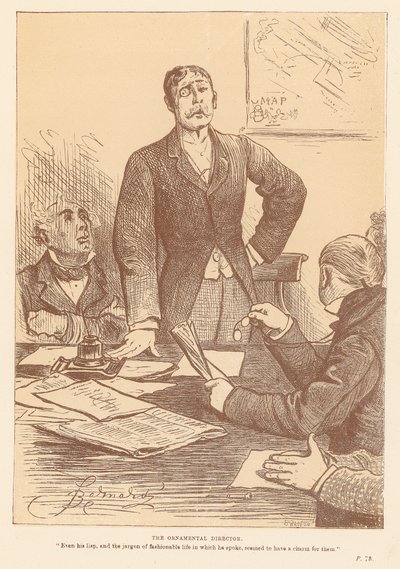 Koristeellinen johtaja tekijältä Frederick Barnard