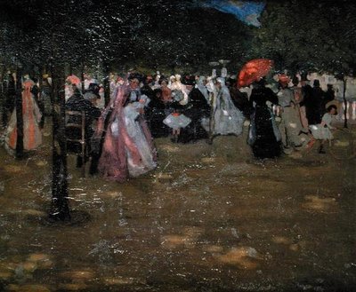 Luxemburgin puutarhat tekijältä Frederick Carl Frieseke