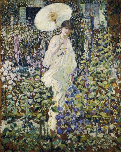 Aurinko ja Tuuli tekijältä Frederick Carl Frieseke