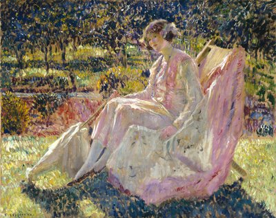 Huonekalut ja erilaiset esineet 1100- ja 1300-luvuilta tekijältä Frederick Carl Frieseke