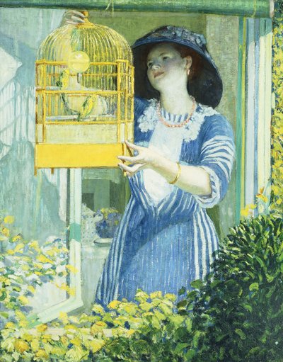 Avoin ikkuna tekijältä Frederick Carl Frieseke