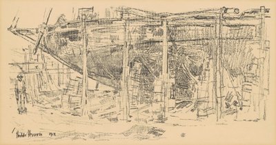 Matkalla, 1918. tekijältä Frederick Childe Hassam