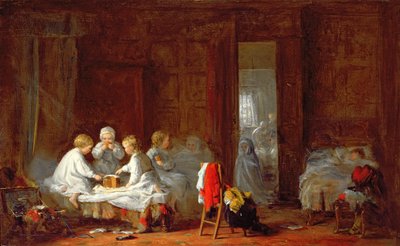 Keskiyön juhla, 1866 tekijältä Frederick Daniel Hardy