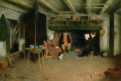 Pappismiehen vierailu (paneeli) tekijältä Frederick Daniel Hardy