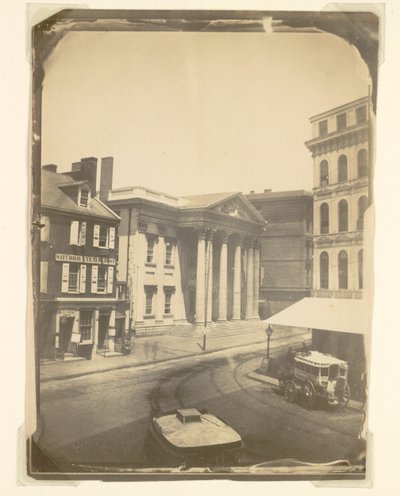 First Bank of the United States, Philadelphia, 1859. tekijältä Frederick DeBourg Richards