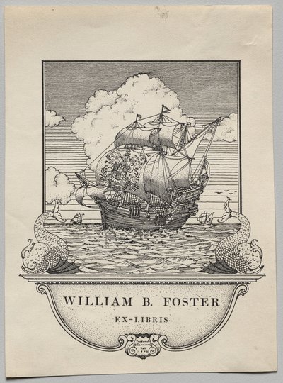 Kirjakilpi: William B. Foster tekijältä Frederick Garrison Hall