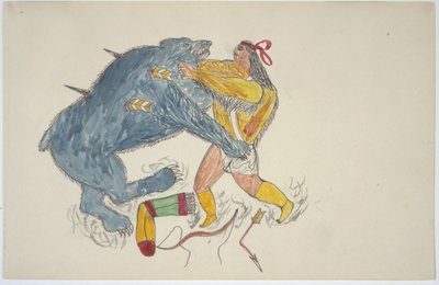 Mies ja karhu tekijältä Frederick Gokliz