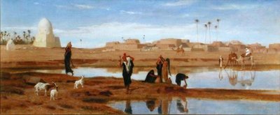 Niilin rannalla tekijältä Frederick Goodall