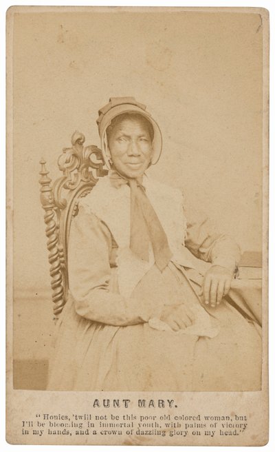 Mary Dines-täti,c. 1865 (kuva) tekijältä Frederick Gutekunst