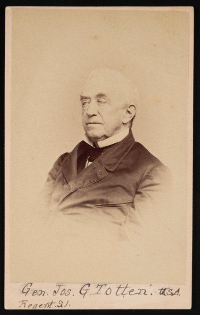 Kenraali Joseph Gilbert Tottenin muotokuva 1788-1864, ennen vuotta 1864. tekijältä Frederick Gutekunst