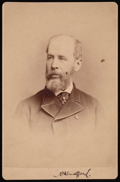 Tuntemattoman miehen muotokuva, lokakuu 1876. tekijältä Frederick Gutekunst