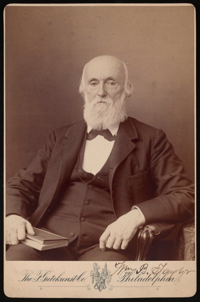 William Bower Taylorin muotokuva 1821-1895, huhtikuu 1893. tekijältä Frederick Gutekunst