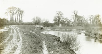Kelmscottin kartano: Thamesilta tekijältä Frederick H. Evans