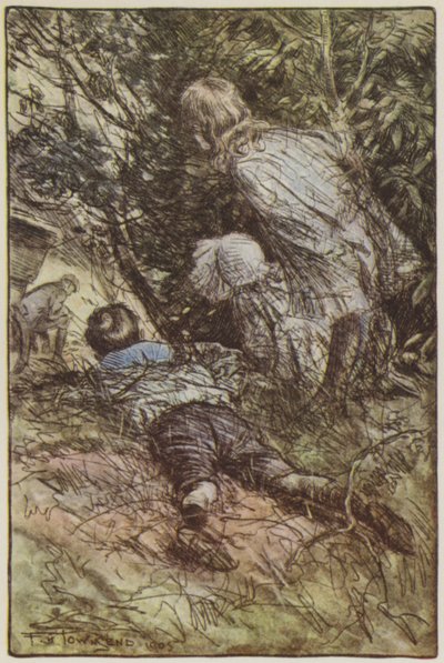 Rudyard Kiplingin kuvitus Heille tekijältä Frederick Henry Townsend