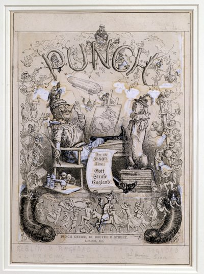 "In the Soup", kuvitus Punch-lehden kanteen tekijältä Frederick Henry Townsend