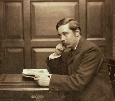 HG Wells, brittiläinen kirjailija, 1903 tekijältä Frederick Hollyer